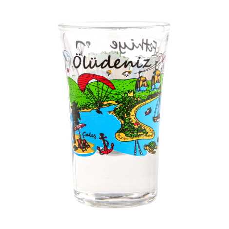 Fethiye Bölgesi Temalı Baskılı Shot Bardak 45x70 mm - 5