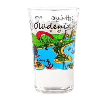 Fethiye Bölgesi Temalı Baskılı Shot Bardak 45x70 mm