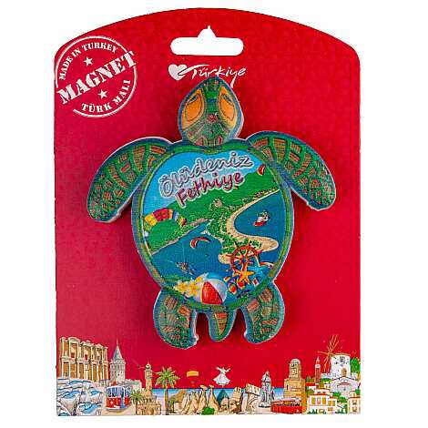 Fethiye Bölgesi Temalı Kartonetli Uv Polyester Magnet - 3