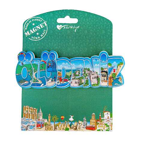 Fethiye Bölgesi Temalı Kartonetli Uv Polyester Magnet - 4