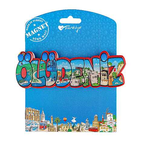 Fethiye Bölgesi Temalı Kartonetli Uv Polyester Magnet - 5