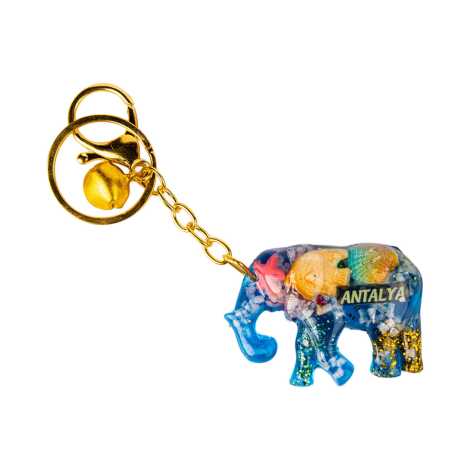 Fethiye Bölgesi Temalı ŞEFFAF POLYESTER ANAHTARLIK GOLDEN COLLECTION - 5