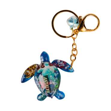 Fethiye Bölgesi Temalı ŞEFFAF POLYESTER ANAHTARLIK GOLDEN COLLECTION - 3