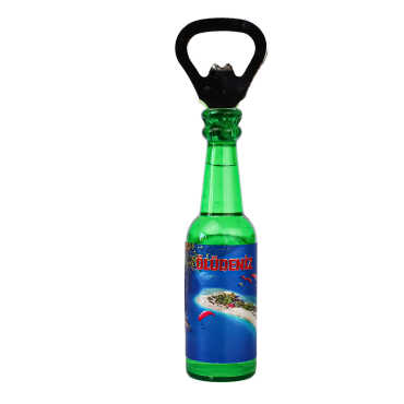 Fethiye Region Themed Metallic Bottle Opener Refrigerator Magnet - 5