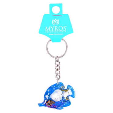 Myros - Fethiye Themed Customised Transparent Polyester Keyring