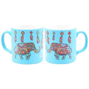 Elephant Themed Ceramic Custom Printed Mug - 6