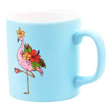 Flamingo Themed Ceramic Custom Printed Mug - Thumbnail