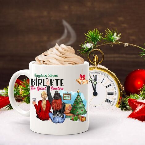 Girlfriends Mug with Customizable Names - 1
