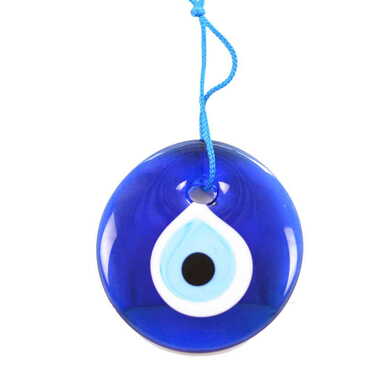 Myros - Glass Evil Eye Wall Hanging No: 3 80 mm