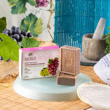 Grape Seed Soap Set Of 2 Pcs 75 gr each - Thumbnail