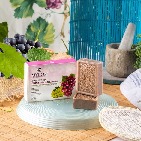 Grape Seed Soap Set Of 2 Pcs 75 gr each