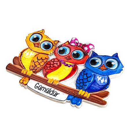 Gümüldür Temalı Myros Yöresel Polyester Magnet - 9