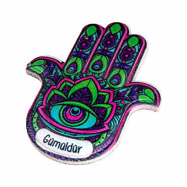 Gümüldür Temalı Myros Yöresel Polyester Magnet - 7