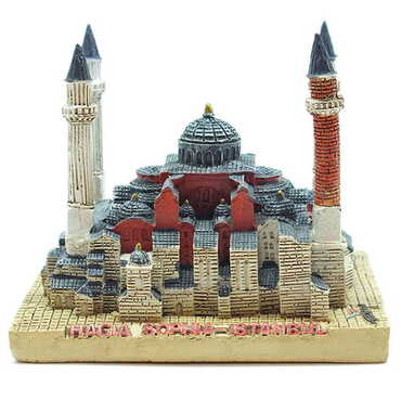 Myros - Hagia Sophia Themed Polyester Beige Figurine