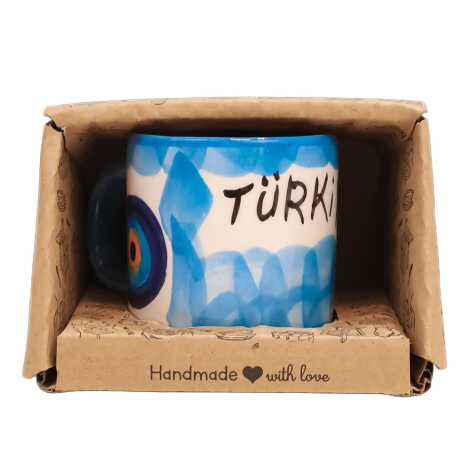 Handmade Ceramic Small Mug with Box - 1