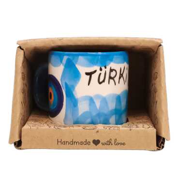 Handmade Ceramic Small Mug with Box - 3