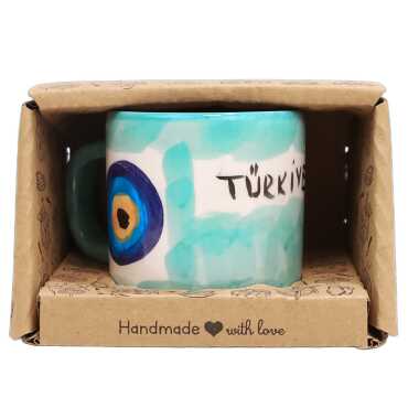 Handmade Ceramic Small Mug with Box - 5