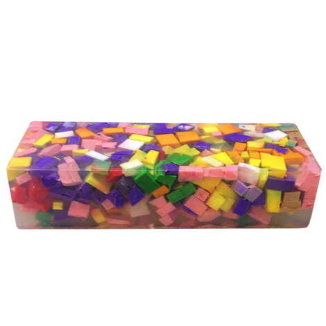Handmade Glycerin Mixed Cube Soap 1000 Gr - 1