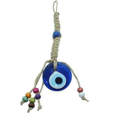 Myros - Handmade Wicker Macrame Evil Eye No: 1 50x210 mm