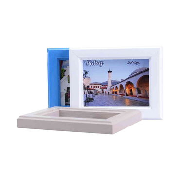 Hatay Themed Small Wooden Printed Frame 120x150 mm - 2
