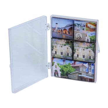 Hatay Themed Epoxy Dome Souvenir Fridge Magnet Set of 5 pcs - Standart - 2