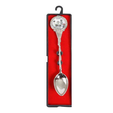 Hatay Themed Collectible Souvenir Metal Tea Spon With Giftbox 25x130 mm - 7