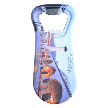 Hatay Themed Customised Uv Printed  Plastic Base Plastic Base Bottle Opener 95x43 mm