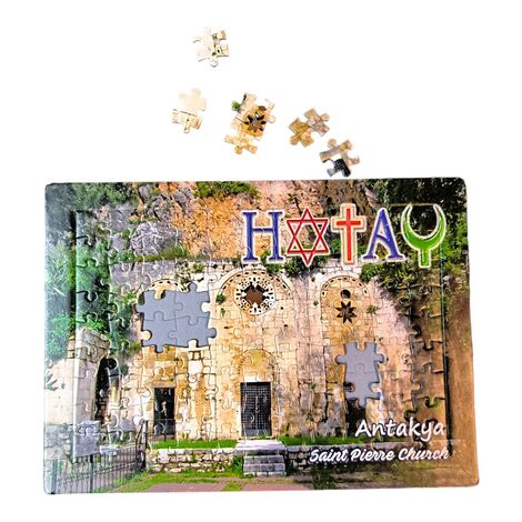 Toptan Hatay Temalı Uv Baskılı Puzzle 190x270 mm