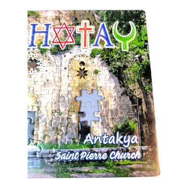 Hatay Themed Customised Paper Jigsaw Puzzle 190x270 mm - Thumbnail