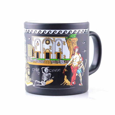 Hatay Themed Customised Serigraphy Printed Ceramic Mug 82x90 mm - Thumbnail