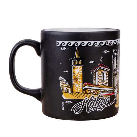Hatay Themed Customised Serigraphy Printed Ceramic Mug 82x90 mm - 6