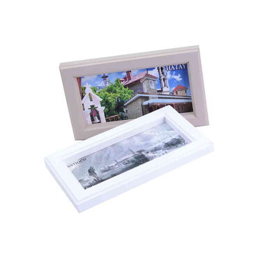 Hatay Themed Medium Wooden Printed Frame 130x205 mm - Thumbnail