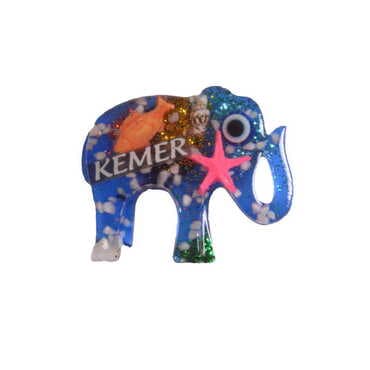 Animal Themed Transparent Polyester Photo Fridge Magnet