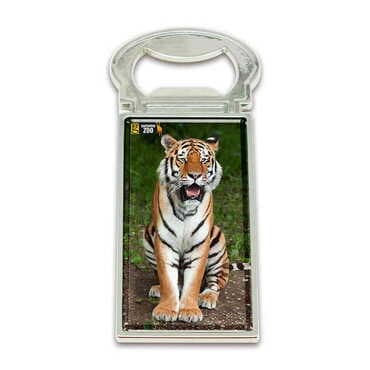 Zoo Themed Metal Rectangle Magnetic Opener 33x90 mm