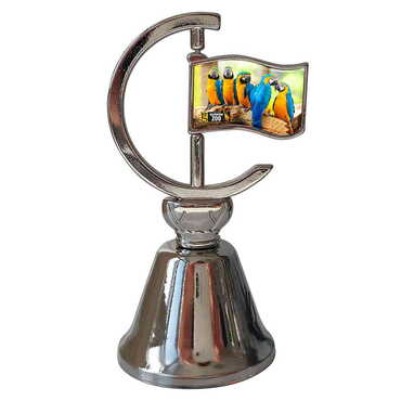 Myros - Hayvanat Bahçesi Temalı Myros Metal Bayrak Çan 44x96 mm