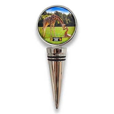 Zoo Themed Metal Wine Bottle Stopper 45x115x20 mm