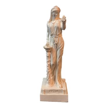Hestia with Torch Polyester Tıblo - Myros