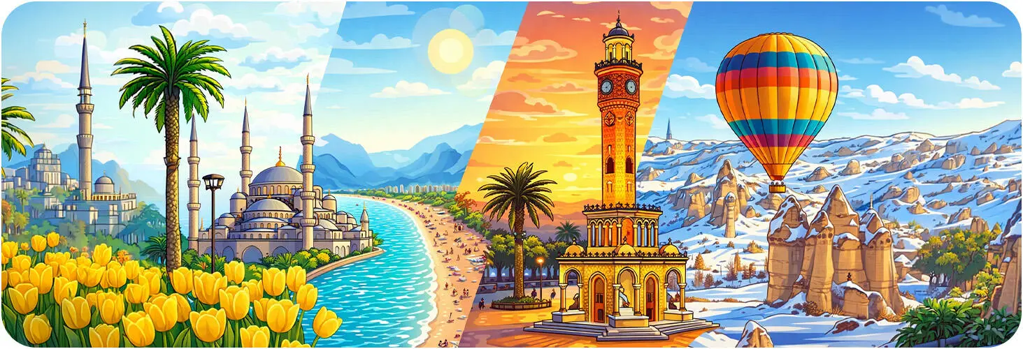 Şehir Temalı Hediyelik Eşyalar