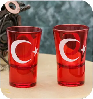 Bayraklı Shot Bardaklar