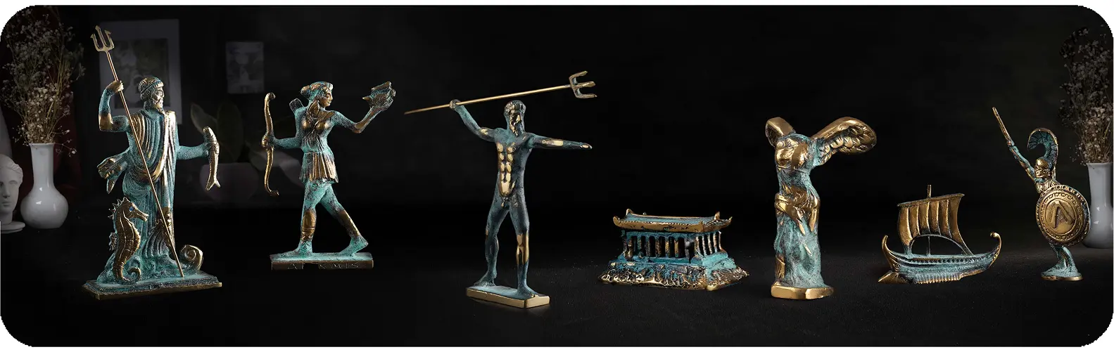 Bronz Biblo Heykel