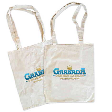 Hotel Themed Customised Colorful Shopping Tote Bag 450x350 mm