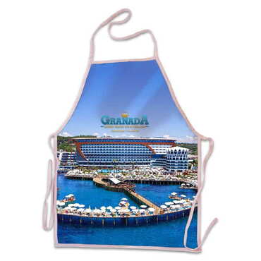Hotel Themed Customised Digital Printed Apron 500x700 mm - Myros