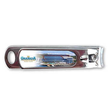 Hotel Themed Customised Metal Epoxy Nail Clipper 56x13x13 mm - Myros