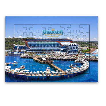 Hotel Themed Customised Paper Jigsaw Puzzle 190x270 mm - Myros