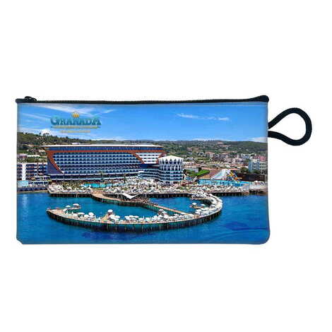 Hotel Themed Turkish Woven Wallet 183x97x8 mm - 1