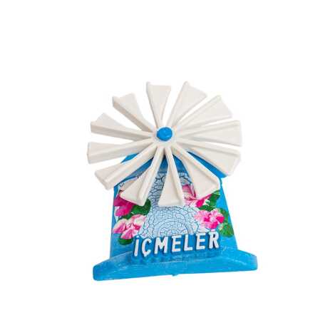 İçmeler Themed Marine Mill Refrigerator Magnet - 2