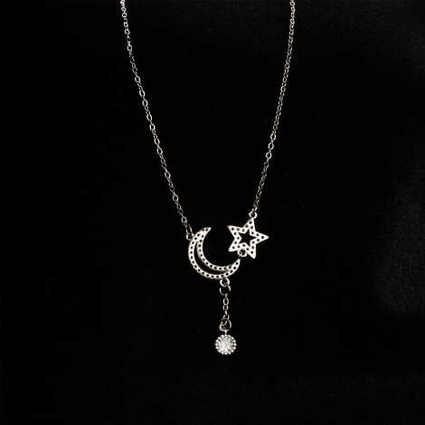 Imported Steel Necklace - 8