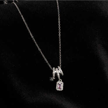 Imported Steel Necklace - 16