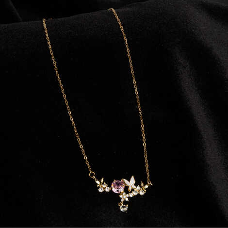 Imported Steel Necklace - 25