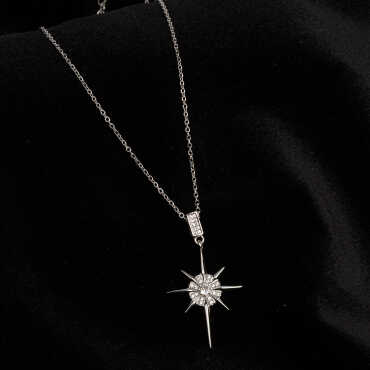 Imported Steel Necklace - 28